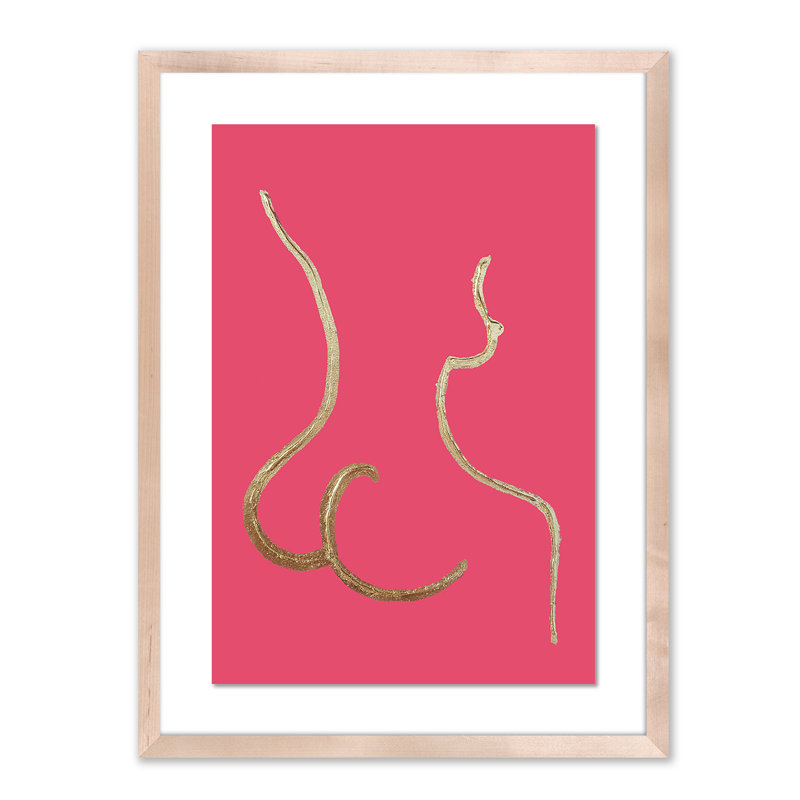 «Venus» par Anne Mersmann - reproduction d'art sur papier encadrée, Naturel, H 24 po x l 18 po x P 1,5 po