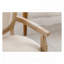 Chaise en bois massif