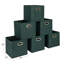 Bacs de rangement ouverts en tissu-168994031