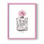 Reproduction encadrée de bouteille de parfum - bois massif-1441019228-1441019227