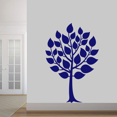 Décalcomanie murale arbre rond