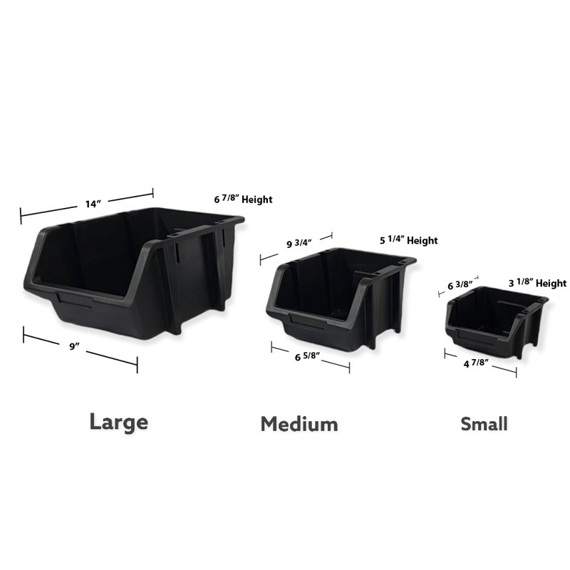 Rebrilliant Plastic Bin