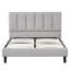 Lit plateforme tapissier double Degregorio-43867446