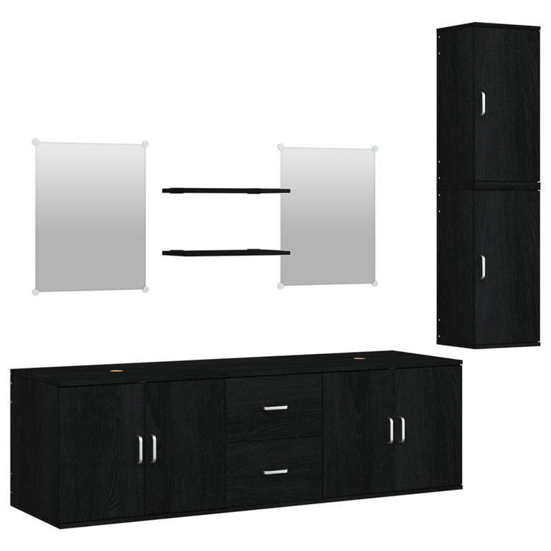 Bathroom Suite, Black