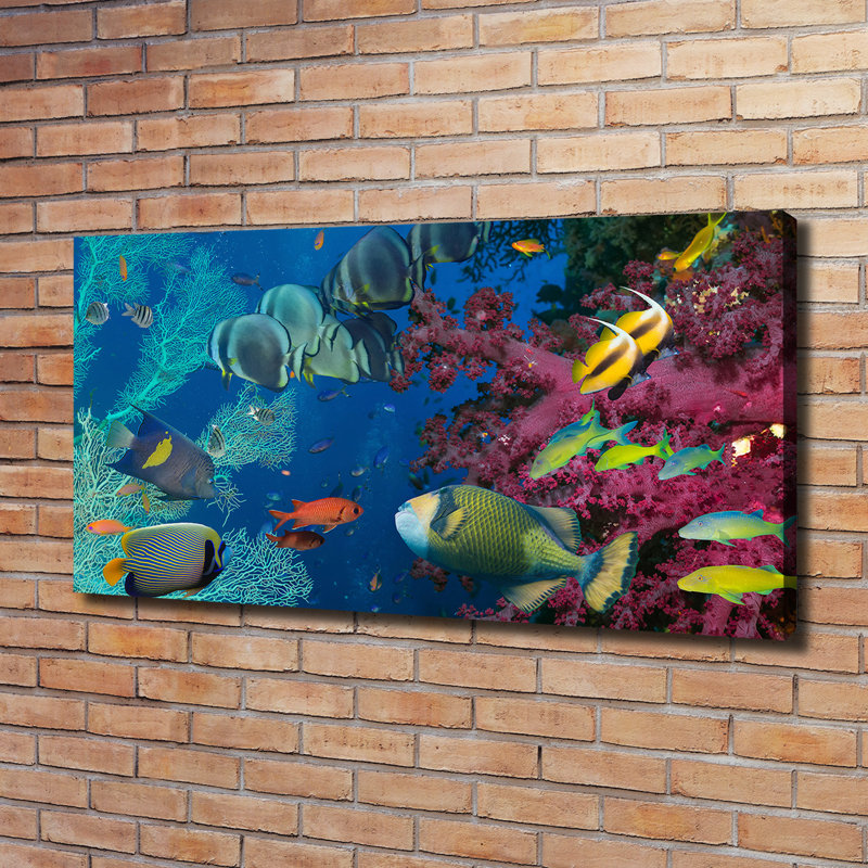 Coral Reef - Wrapped Canvas Print