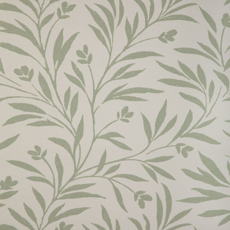 Wispy Vines Wp - Jade, Lichen