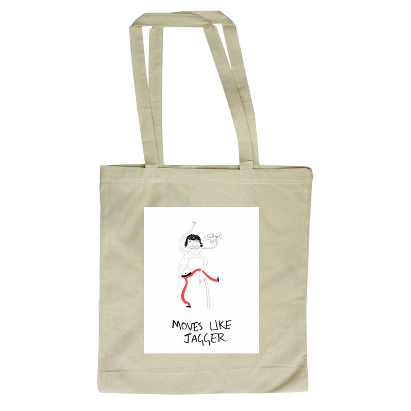 Moves Like Jagger Tote Bag