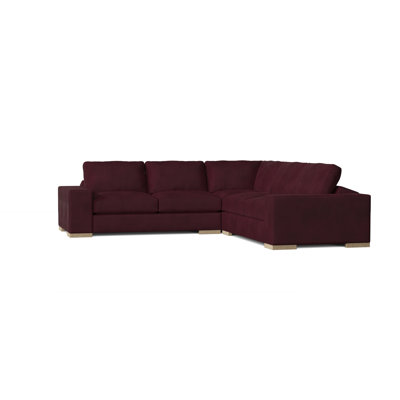 Brann 120" Wide Symmetrical Corner Sectional by Winston Porter