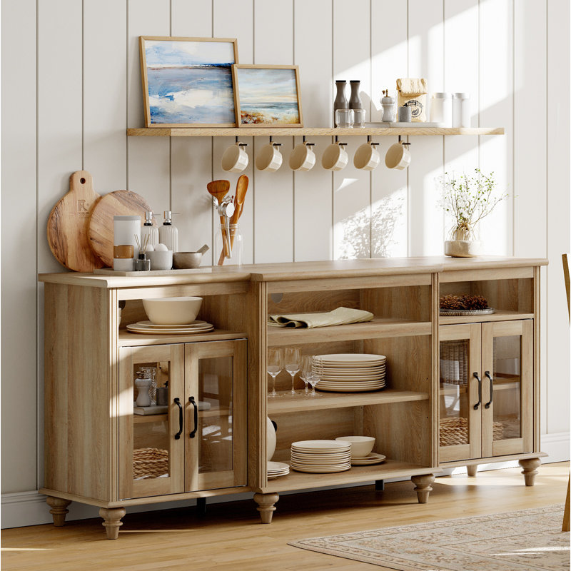 Buffet Scarlett 69,8, Chêne