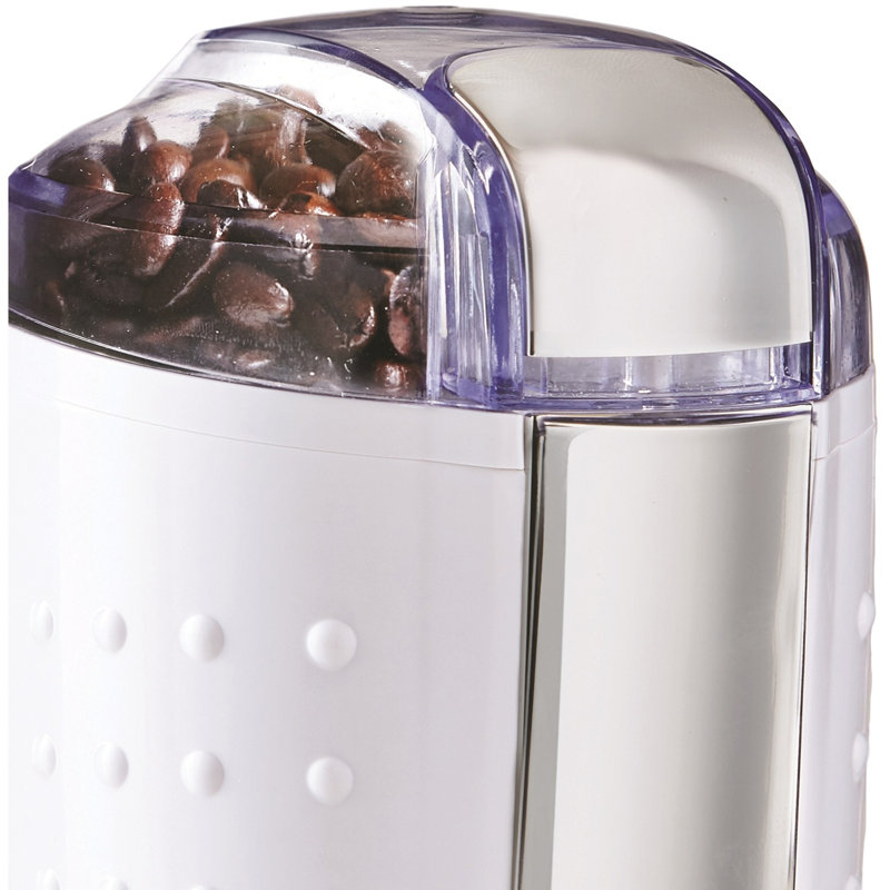 Brentwood Appliances Electric Blade Coffee Grinder, White