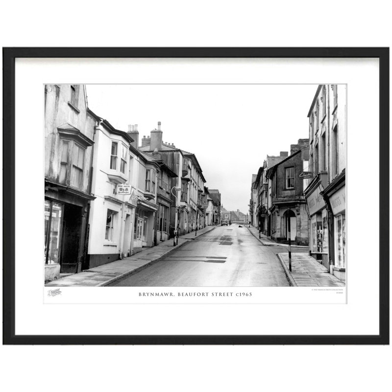 Brynmawr, Beaufort Street C1965 - Single Picture Frame Print, 28cm H x 36cm W x 2.3cm D