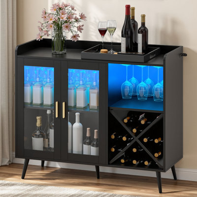 106 cm Iron Bar Cabinet Bar Cabinet