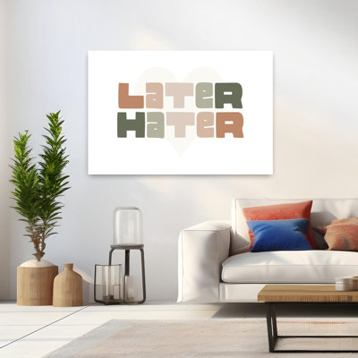 Plus tard, art minimaliste contemporain audacieux