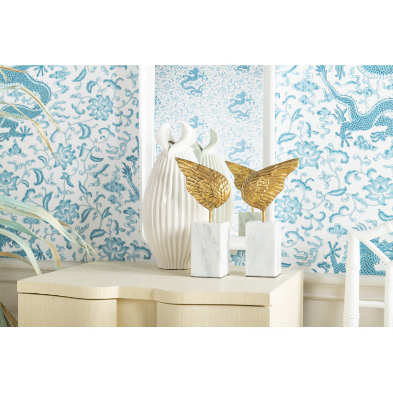 2 Piece Wing Sculpture Set