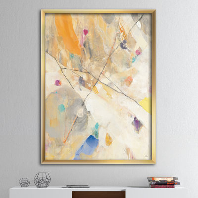 « spring minimal confettis ii »-cadre photo sur toile