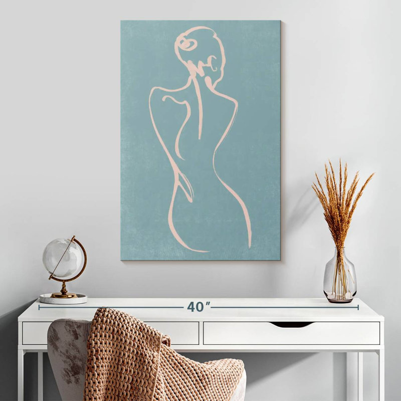 Leisha Abstract Figure, 30" H x 20" W