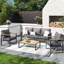 Mobilier de patio 4 pièces Modern Modern