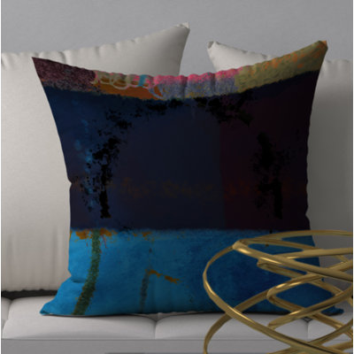 Abstract Throw Pillow