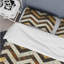Ensemble de housse de couette Brown Gold-109146285