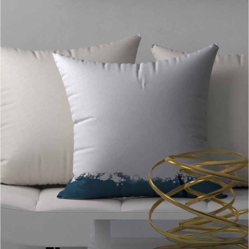 Housse de coussin carrée/insert, H 24 po x l 24 po