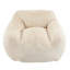 Indoor Armchair Style Bean Bag, Beige