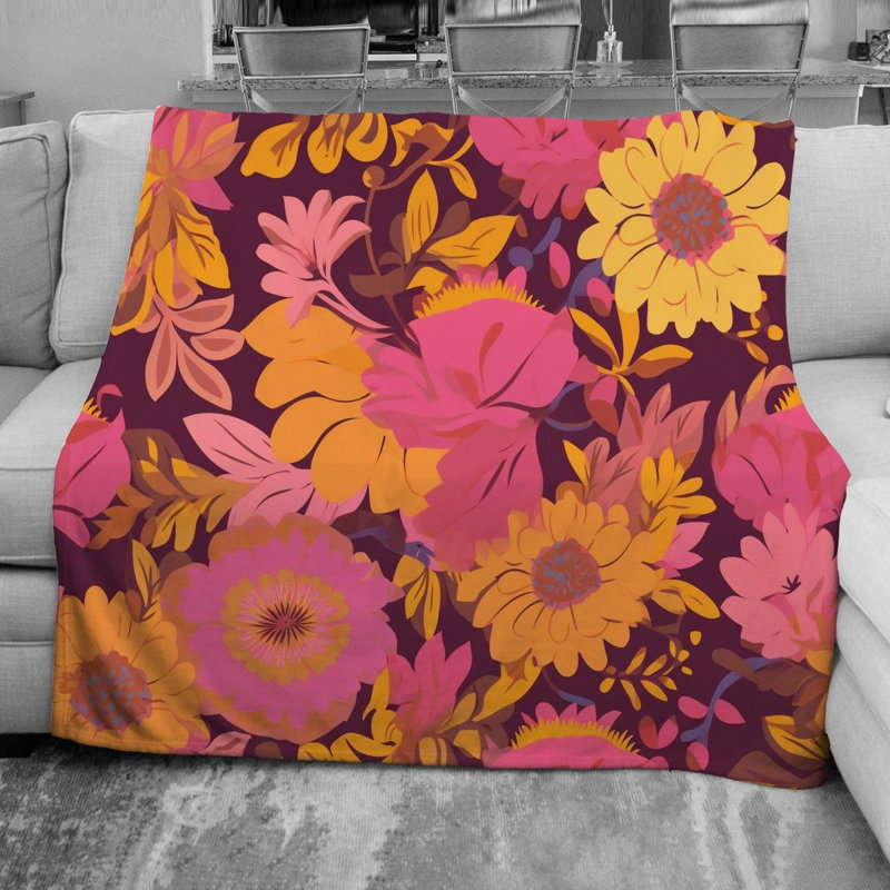  Throw Blanket, 51" W x 60" L, 1.8