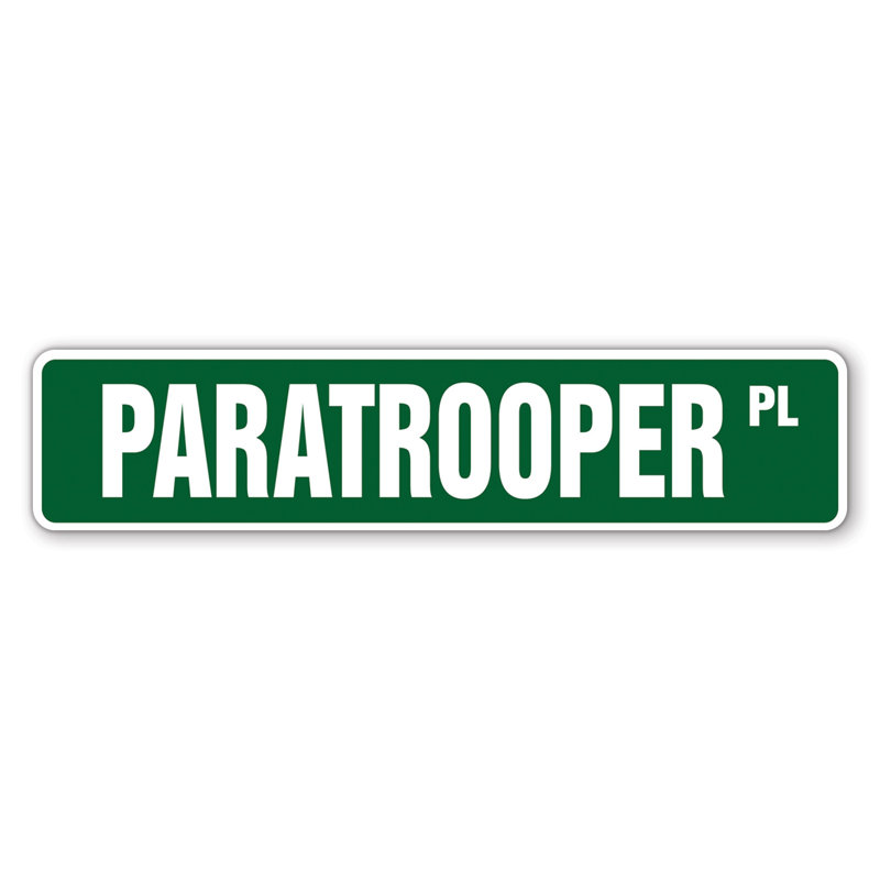 Plaque de rue Layoune, H 7 po x l 30 po x P 0,1 po