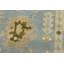 Tapis oriental en laine noué à la main bleu Nastaho