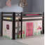 Escalera European Single (90 x 200cm) Mid Sleeper Loft Bed Bed by Vipack-27609167-32790936