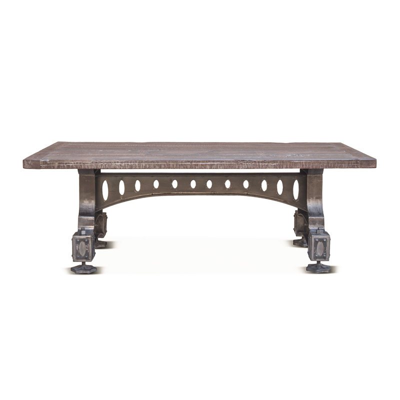 Colindas Solid Wood Top Coffee Table