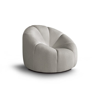 Coumas Upholstered Swivel Accent Chair