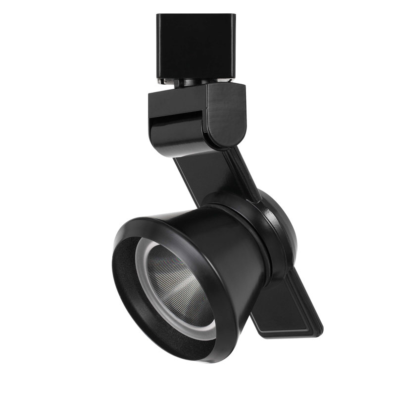 Tête de luminaire de rail del, Noir, Noir