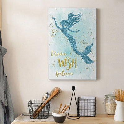" Dream Wish Believe " Painting Print