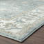 Tapis bleu à motif floral Lussi-59388672