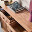 Armoire à chaussures moderne en bois massif