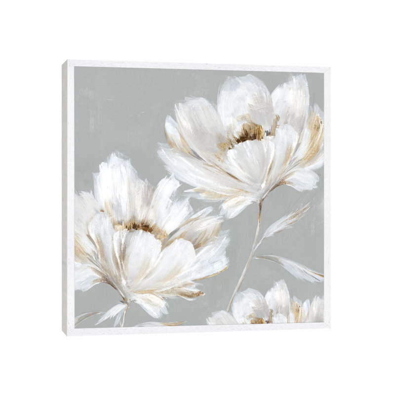 Sleeping Beauty I by Isabelle Z - Painting on Canvas, White Framed, 45.72 cm H x 45.72 cm W