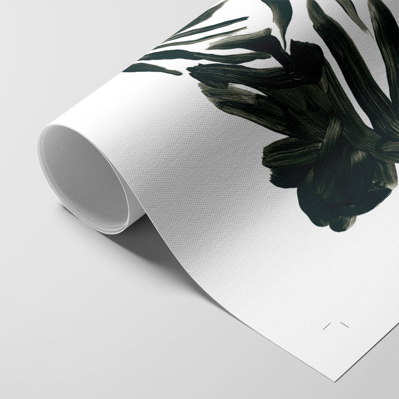 Encre Jungle I - Impression sur toile seulement - NON-CADRE, H 60 po x l 40 po