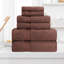 Hamachi Zero Twist Ultra Soft 6 Piece 100% Cotton Towel Set-924487029