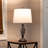 Bay Isle Home™ Modern Table Lamps Set with USB Charging Ports, LED Bulbs and Linen Shades-460184290-459934755