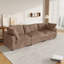 Canapé modulaire rembourré à accoudoirs larges-258382711-258382716-260358681