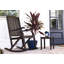 Chaise berçante simple Sequoia - Gris délavé