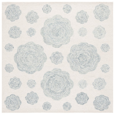Tapis Jardin Ivoire / gris 756