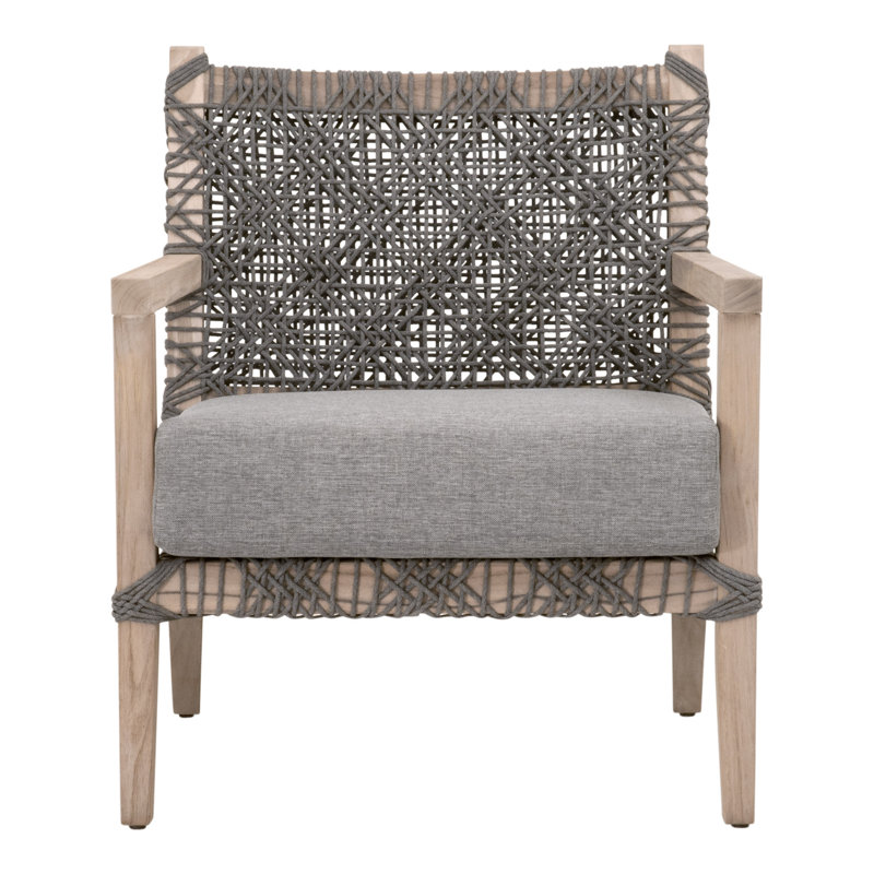 Zeiger Teak Outdoor Lounge Chair