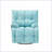 Single Sofa for Small Spaces/Corners, Adjustable Back with Phone Stand | Sky Blue | Velvet-843332114