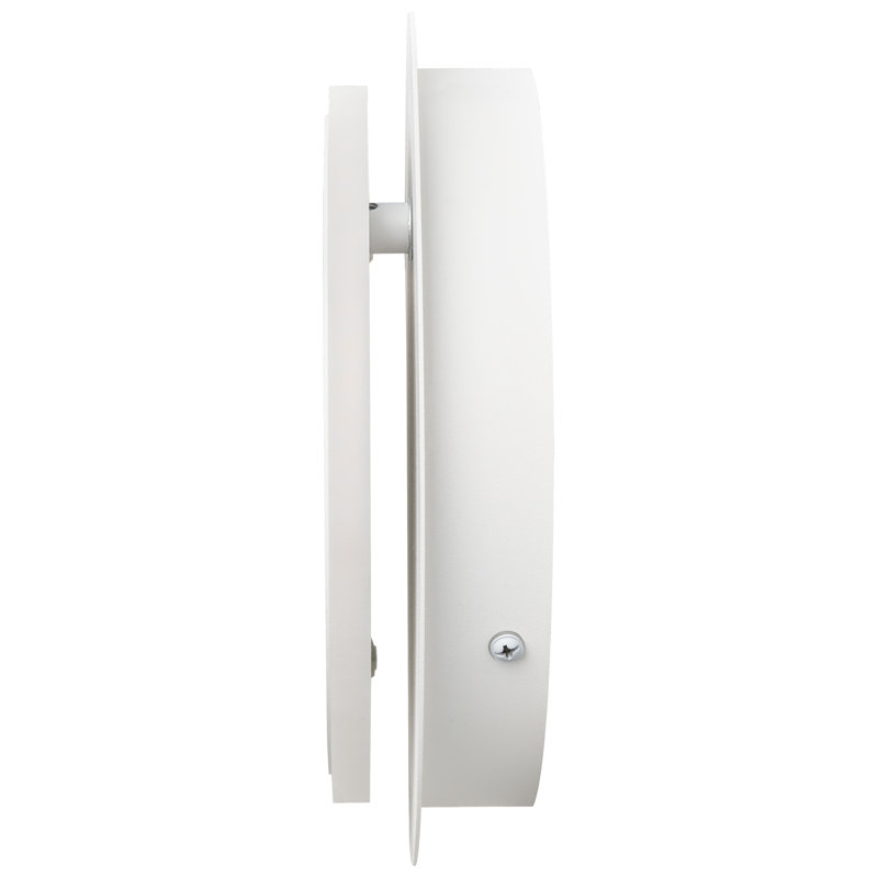 Iron LED Flush Mounted Sconce, White