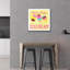  «Icecream» par Erin Clark, art mural en verre acrylique, 24 po x 24 po-413070099