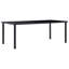 Searcy Glass Top Metal Base Dining Table-1192892138-1192892143