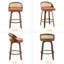 Tabourets pivotants en lin Leeana-1593870506-1556025465