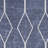 Pymble Geometric Machine Washable Area Rug in Navy Blue-87132832