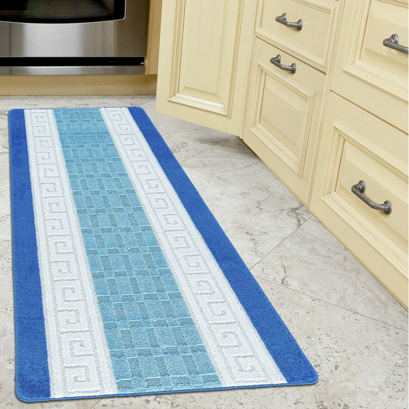 Koralee Geometric Indoor / Outdoor Area Rug, Rectangle 60 x 110cm